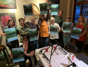 Paint and Sip at Aloria